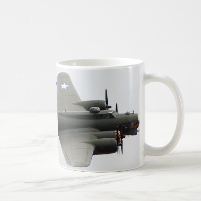 B-17 BOMBPLAN WW2 KAFFEMUGG (Höger)
