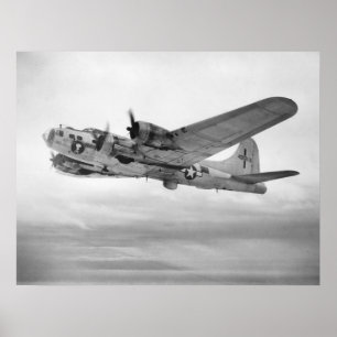 B-17"Flödande fästning" Poster