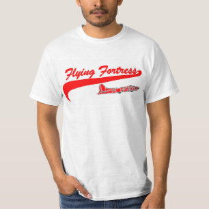 B 17 Flygande fästning Baseball Stil T Shirt