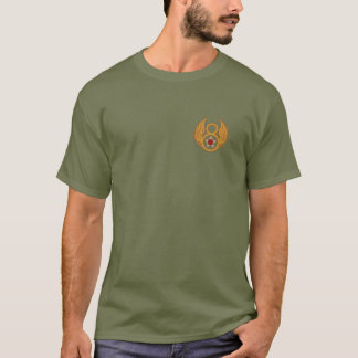 B 17 Flygande fästning Grönt T Shirt