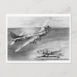 (B-17) Flygande fästning Vykort