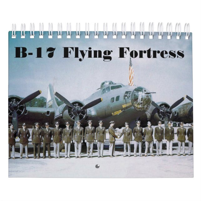 B-17 Flygfästning Kalender (Omslag)
