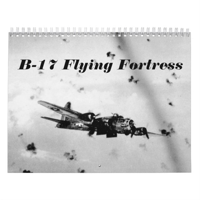 B-17 Flygfästning Kalender (Omslag)