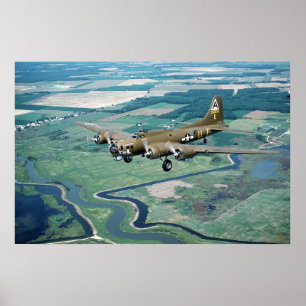 B-17 Flygfästning Poster