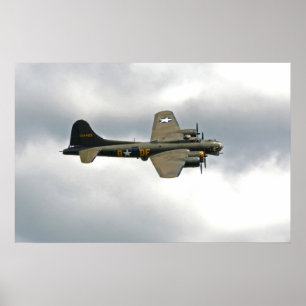 B-17 Flygfästning Poster