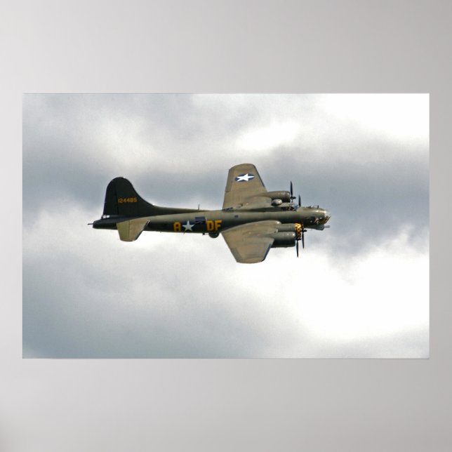 B-17 Flygfästning Poster (Framsidan)
