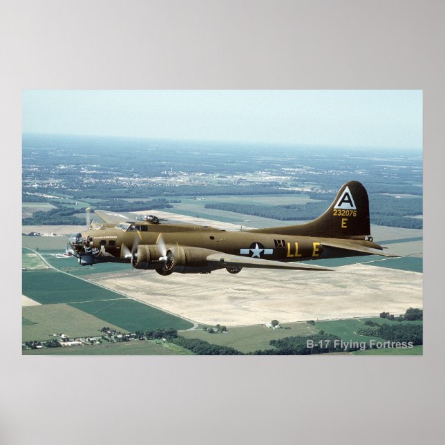 B-17 Flygfästning poster 2 (Framsidan)