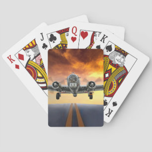 B-17 FLYGSTRANSPÄNNING CASINOKORT