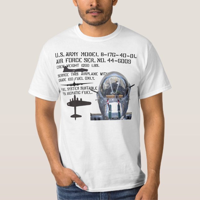 - B-17-G- TRÖJA (Framsida)