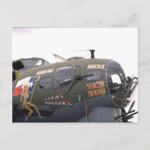 B-17 nos art vykort