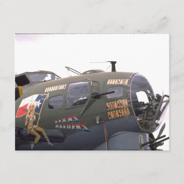 B-17 nos art vykort (Framsida)