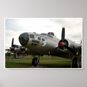 B-17 Nose Art Poster