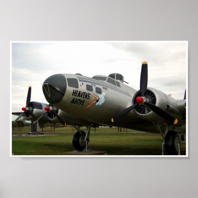 B-17 Nose Art Poster (Framsidan)