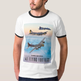 B-17 SQUADRON-SQUADRON-FLODFORTRESS BOMBER T SHIRT