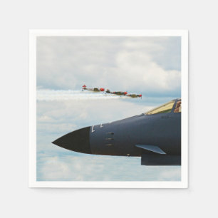 B-1 Bomber och WWII Fighters Pappersservett