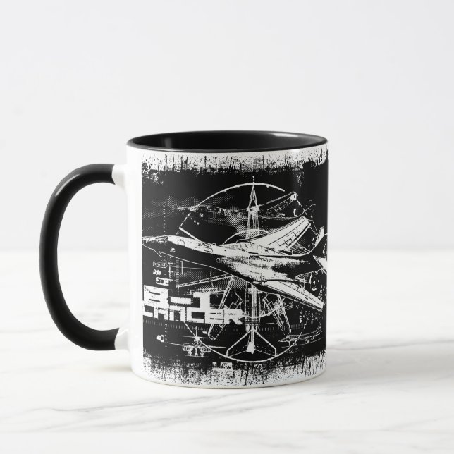 B-1 Lancer 11 oz Ringer Mugg (Vänster)