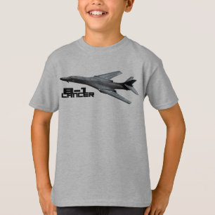 B-1 Lancer Kids grundläggande hanes Tagless Comfor Tee