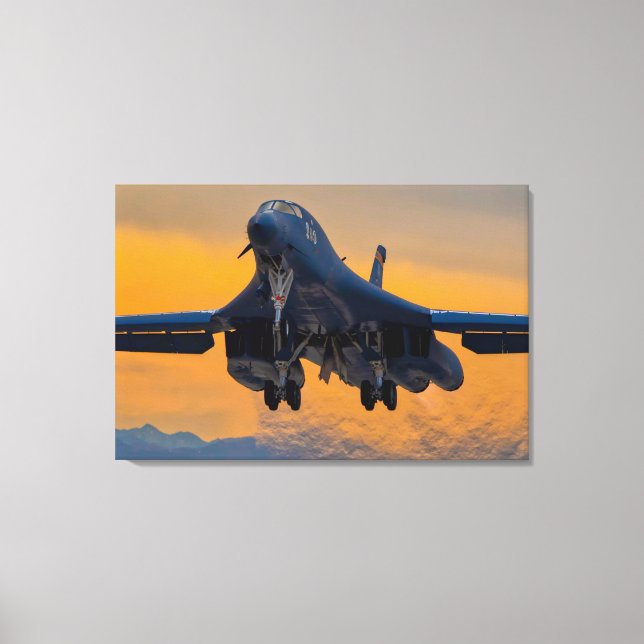 B-1B LANCER 24x36 Canvastryck (Framsida)