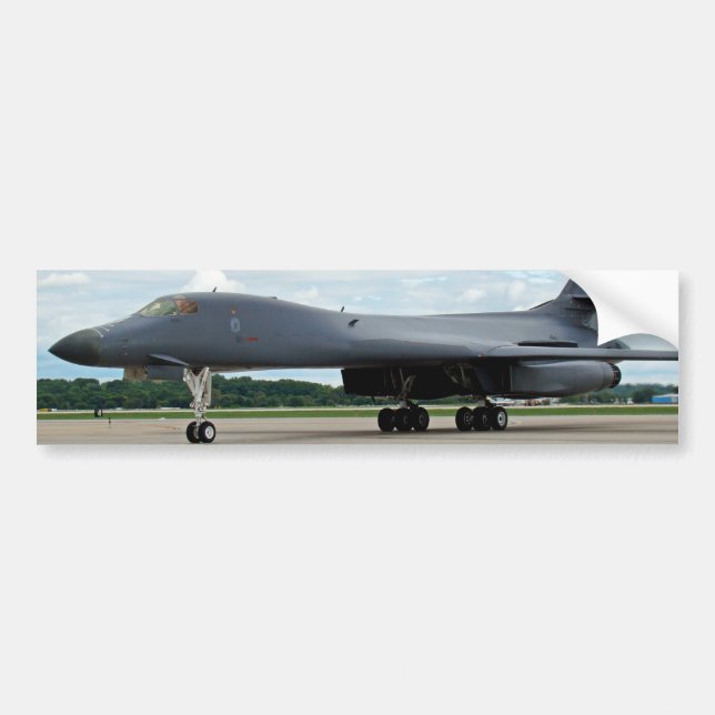 B-1B Lancer Bomber på marken Bildekal (Framsidan)
