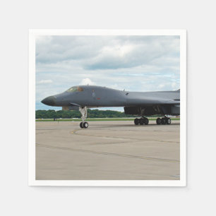 B-1B Lancer Bomber på marken Pappersservett