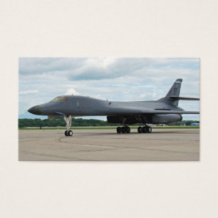 B-1B Lancer Bomber på marken Visitkort
