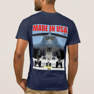 B-1B LANCER - GJORD I USA T SHIRT