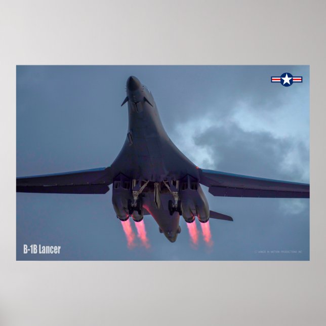 B-1B LANCER POSTER (Framsidan)