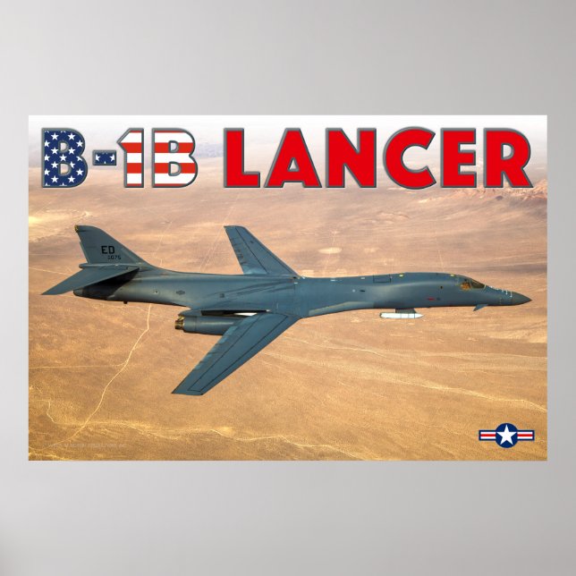 B-1B LANCER POSTER (Framsidan)