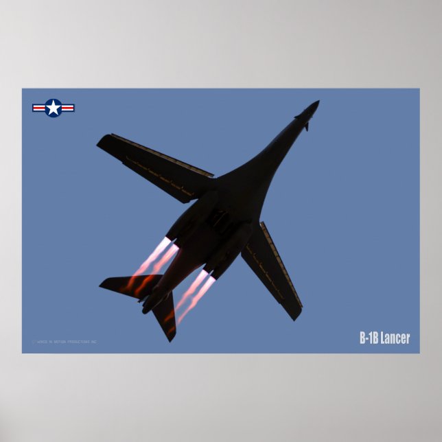 B-1B LANCER POSTER (Framsidan)