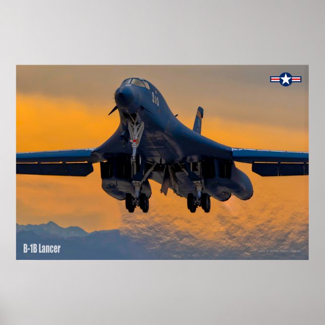B-1B LANCER POSTER (Framsidan)