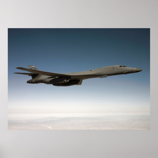 B-1B-lansar med snäckare Pod Poster (Framsidan)