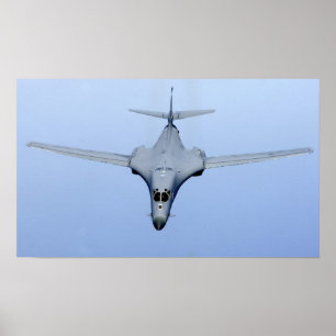 B-1B Lansarflygplan Poster