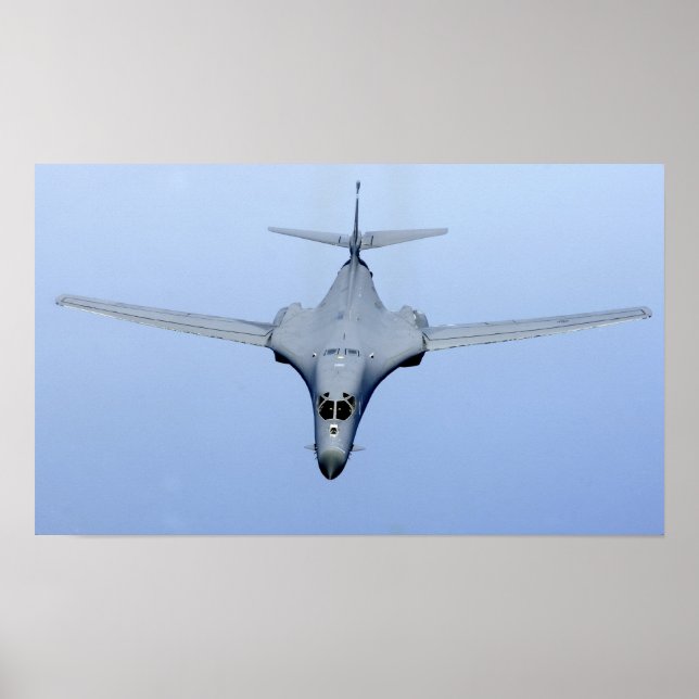 B-1B Lansarflygplan Poster (Framsidan)
