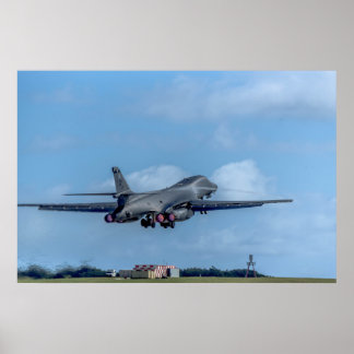 B-1B Lansarflygplan Poster