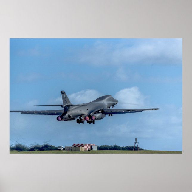 B-1B Lansarflygplan Poster (Framsidan)