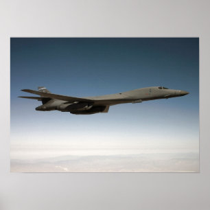 B-1B Lansarflygplan Poster