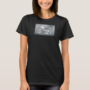 B 21 Övervakning av långdistansflygningar på Raide T Shirt