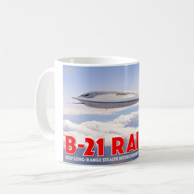 B-21 RAIDER KAFFEMUGG (Framsida vänster)