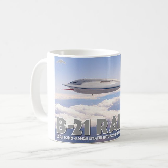 B-21 RAIDER KAFFEMUGG (Framsida vänster)