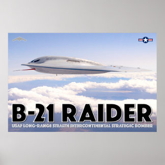 B-21 RAIDER POSTER