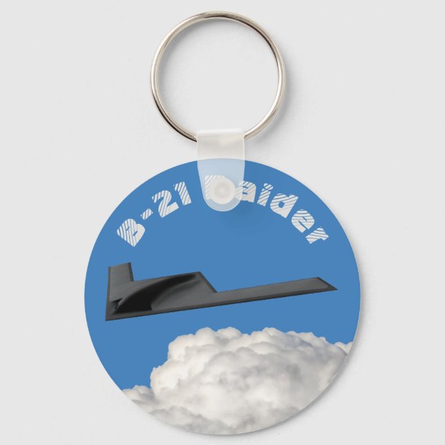 B-21 Raider Stealth Bomber Nyckelring (Framsida)
