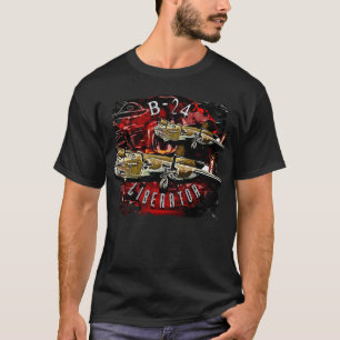 B-24 Heavy Bomber Aircraft T Shirt