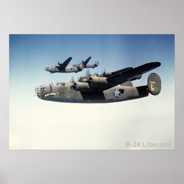 B-24 Liberator poster (Framsidan)