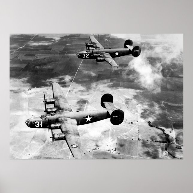 B-24 "Liberator" Poster (Framsidan)