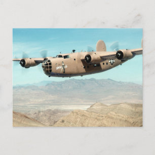 B-24 Liberator Vykort