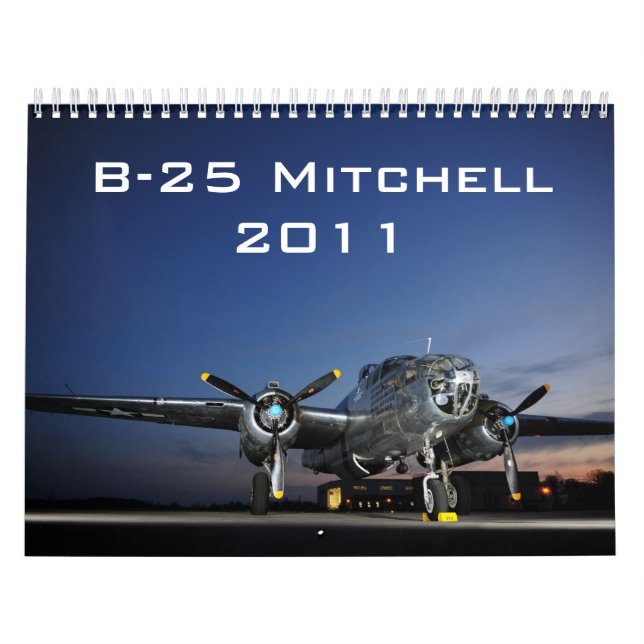 B-25 Mitchell 2011 Kalender (Omslag)