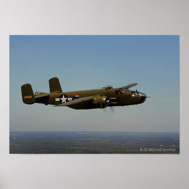 B-25 Mitchell bomber 2 poster (Framsidan)