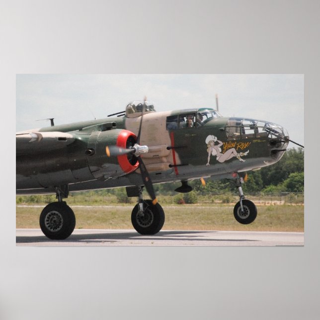 B-25 Mitchell Poster (Framsidan)