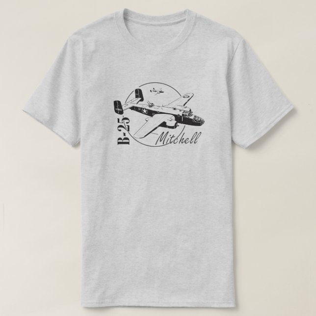 B-25 Mitchell t-shirt (Design framsida)