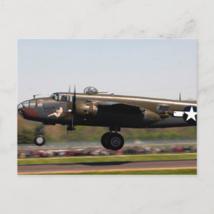 B-25 Mitchell Vykort